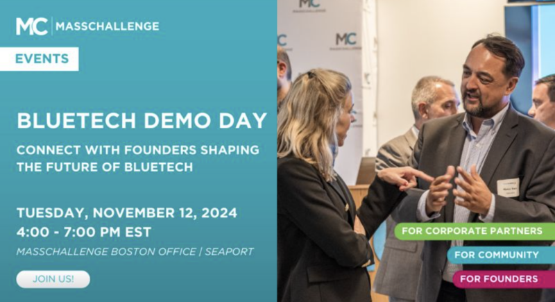 BlueTech Demo Day MassChallenge November 2024